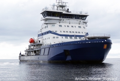 Projekt pierwszego na świecie lodołamacza z napędem LNG zaprezentowany w...