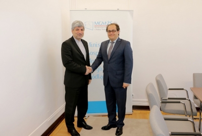 Z ambasadorem Iranu o współpracy w sprawach morskich