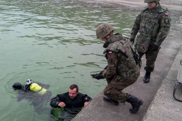 Akcja saperów w Gdyni