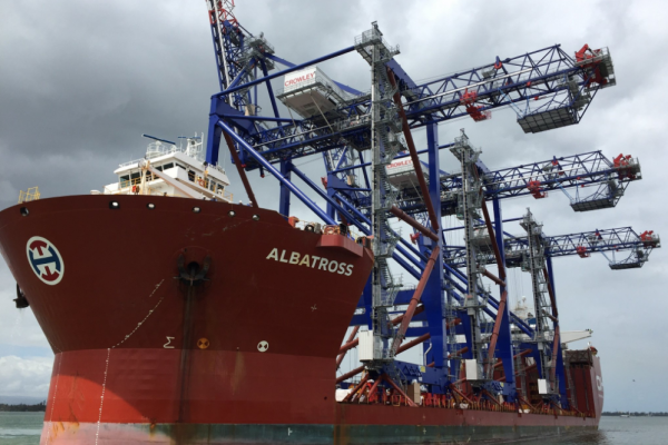 Suwnice do San Juan na ciężarowcu przebudowanym wg polskiego projektu [VIDEO]