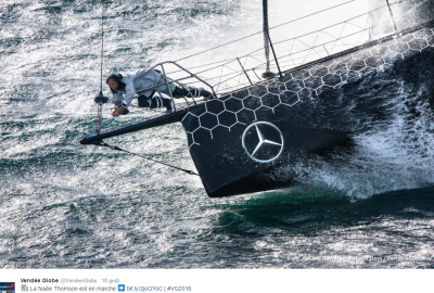 Alex Thomson pobił rekord świata 24-godzinnej żeglugi