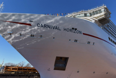 Zwodowano nowy statek Carnival Cruise Line