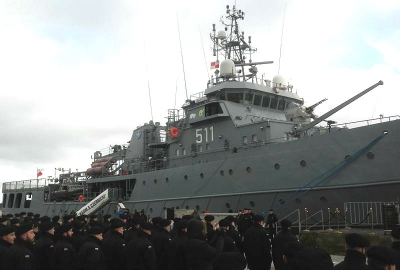 Świnoujście: Polski okręt rozpoczął służbę w ramach Sił Odpowiedzi NATO [VIDEO]...