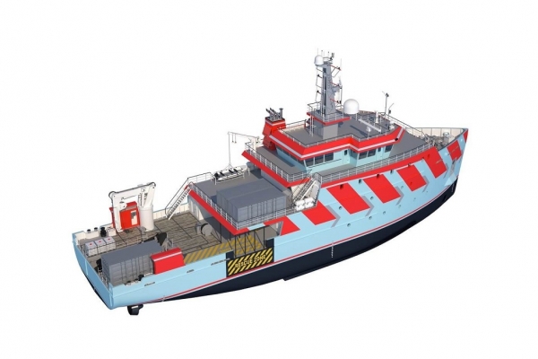 Sprawdzona i ekonomiczna koncepcja statku pierwszej pomocy