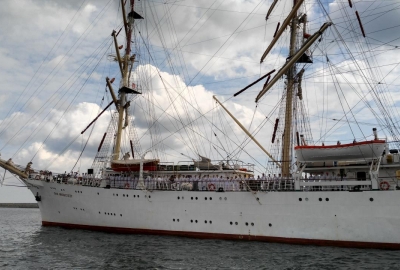 Dar Młodzieży w Świnoujściu - pierwszy port 2017