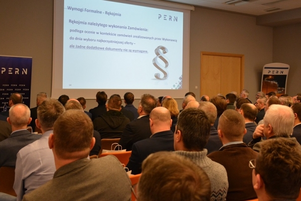 PERN organizuje spotkania z potencjalnymi wykonawcami inwestycji