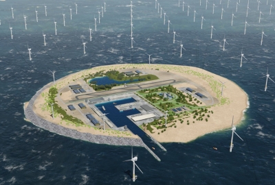 Sztuczna wyspa jako morska elektrownia. Ma powstać na Morzu Północnym
