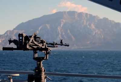 ORP Czernicki w rejonie operacji