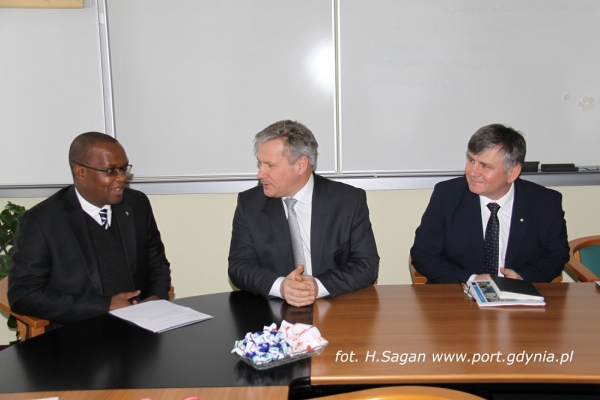 Wizyta Ambasadora Republiki Południowej Afryki w Porcie Gdynia