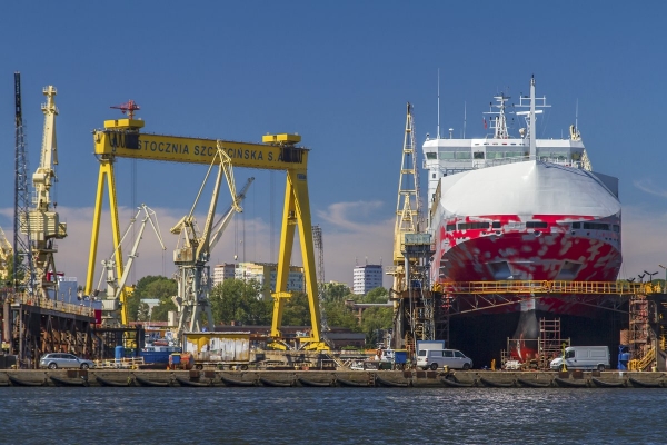 PO: konsolidacja przemysłu stoczniowego w Szczecinie to działanie pozorowane