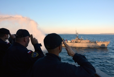 Manewry PKW Czernicki na Morzu Egejskim