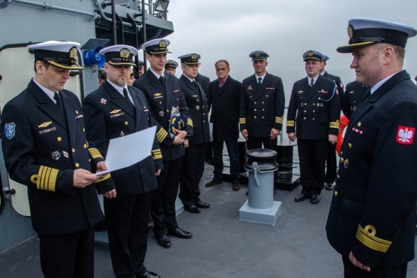 Nowy dowódca ORP Bałtyk