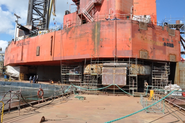 Gdańska Stocznia Remontowa SA zakończyła prace na platformie Petrobaltic