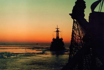 Wspomnienie powrotu ORP Iskra z rejsu dookoła świata