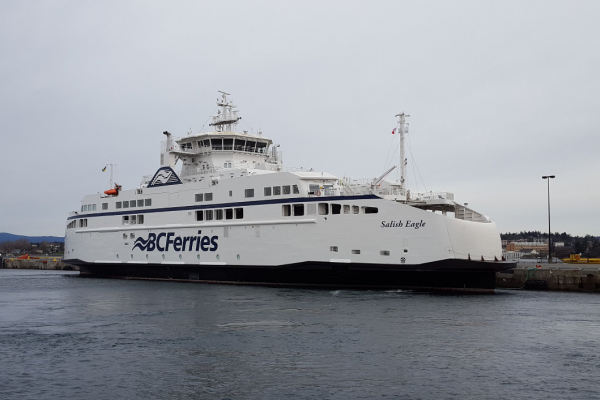 Salish Eagle ze stoczni Remontowa Shipbuilding SA dotarł już do Kanady