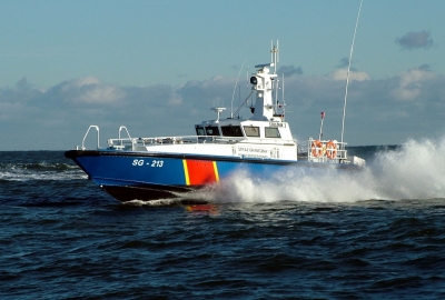 Jednostka Straży Granicznej w akcji poszukiwawczej