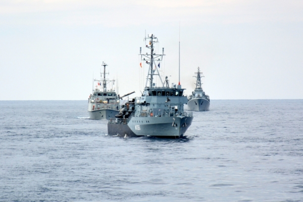 ORP Czernicki w Czarnogórze
