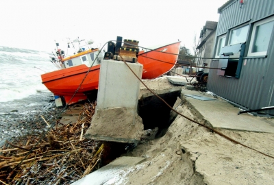 Straty z powodu ostatnich sztormów na Bałtyku - co najmniej 50 mln zł