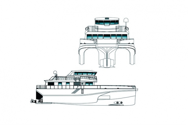 Holenderska stocznia zbuduje pierwsze hybrydowe trimarany