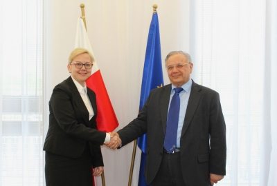 Anna Moskwa spotkała się z ambasadorem Azerbejdżanu w Polsce
