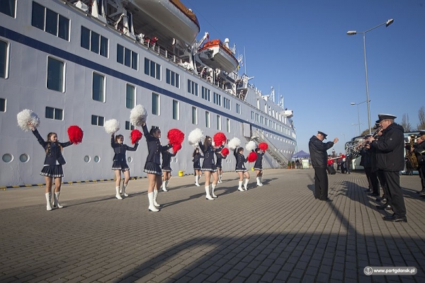 Sezon wycieczkowy 2017 w Porcie Gdańsk oficjalnie rozpoczęty