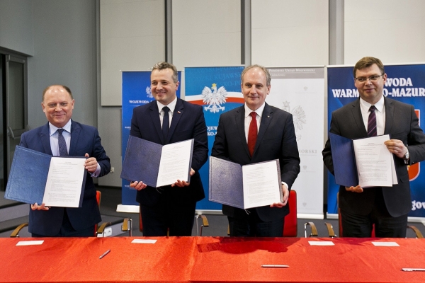 Porozumienie czterech wojewodów ws. rozwoju regionu Dolnej Wisły