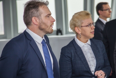 Fot.: MGMiŻŚ Podsekretarz stanu w MGMiŻŚ z wizytą w Porcie Gdańsk