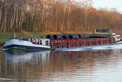 Polska barka zatonęła w Hamburgu