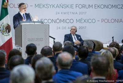 Prezydent: W Meksyku widzimy szansę na rozwój dla polskiego biznesu
