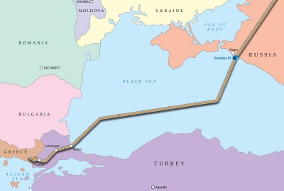 Gazprom ogłasza gotowość do budowy Turkish Stream