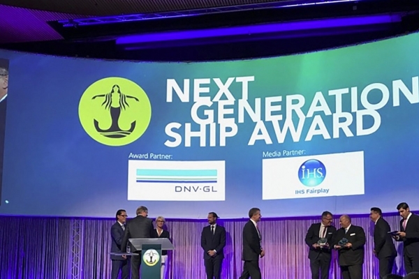 Prom Color Line nagrodzony podczas targów Nor-Shipping 