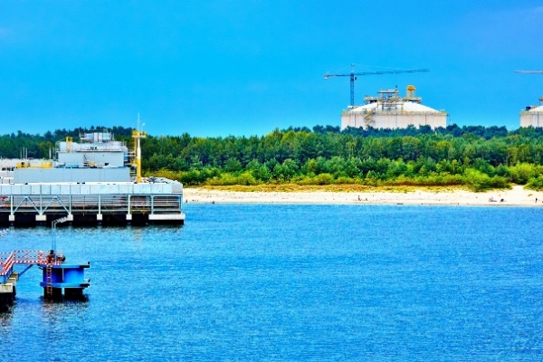 Rozładunek amerykańskiego gazu w Świnoujściu: 