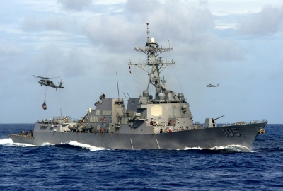Chiny krytykują manewr okrętu USA na Morzu Południowochińskim