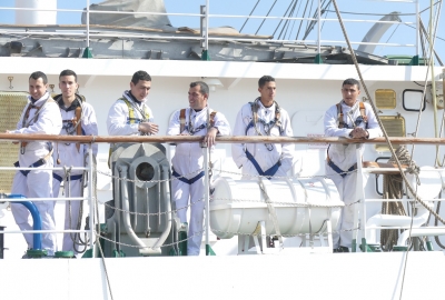 Dar Młodzieży zawinął do Gdyni