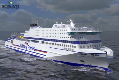 Nowy prom Brittany Ferries (Wiz.: Flensburger Schiffbau-Gesellschaft) Nowy prom dla Brittany Ferries