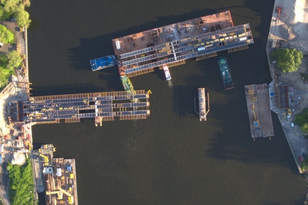 Szczeciński Most Cłowy już w całości