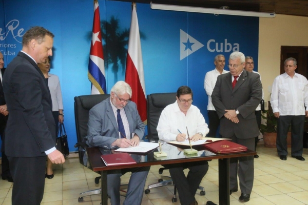 Pierwsza od 30 lat wizyta szefa polskiej dyplomacji na Kubie