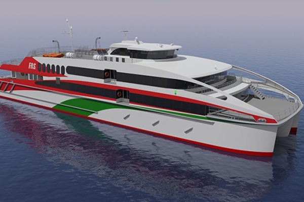 Supernowoczesny prom dla FRS z silnikami od MTU