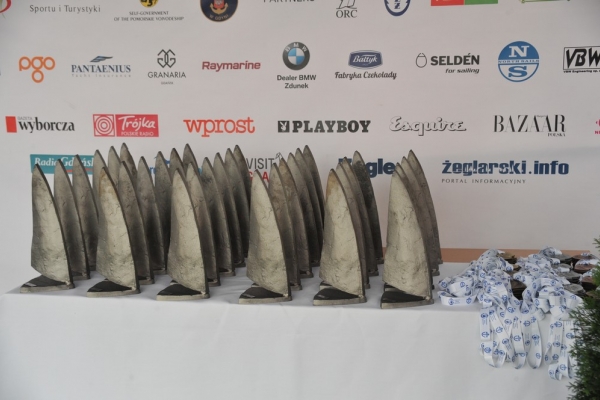 W Gdańsku wręczono medale i statuetki najlepszym morskim żeglarzom regatowym