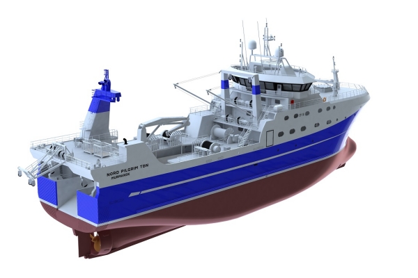 Budowane w Rosji trawlery z wyposażeniem fińskiego koncernu