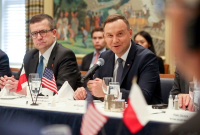 Prezydent Duda zachęcał do inwestowania w polską infrastrukturę i region...
