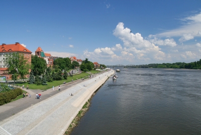 Francuski żeglarz płynął 30 dni na Festiwal Wisły