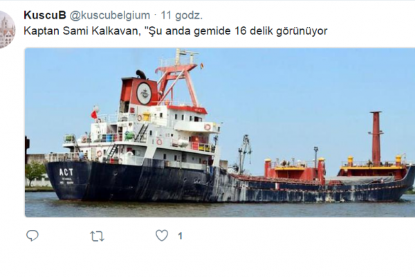 Grecka straż przybrzeżna ostrzelała turecki statek