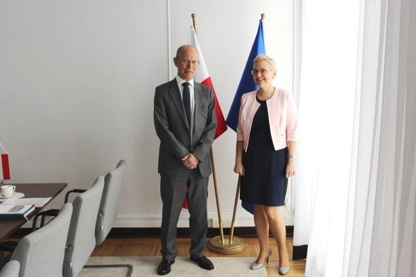 Ambasador Królestwa Danii z wizytą w resorcie