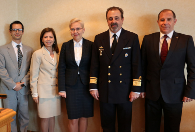 O przemyśle stoczniowym m.in. z przedstawicielem Marynarki Wojennej Argentyny