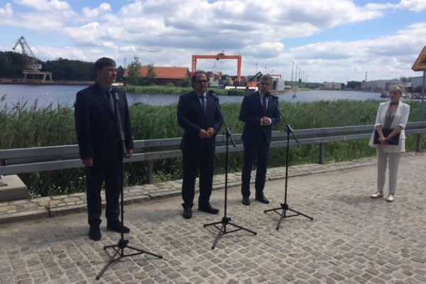 Gróbarczyk: jesienią pierwszy węgiel popłynie z Gliwic Odrą do Opola i Wrocławia