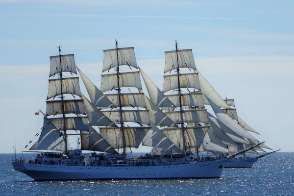 Relacja kpt. ż.w. Ireneusza Lewandowskiego z pokładu Daru Młodzieży