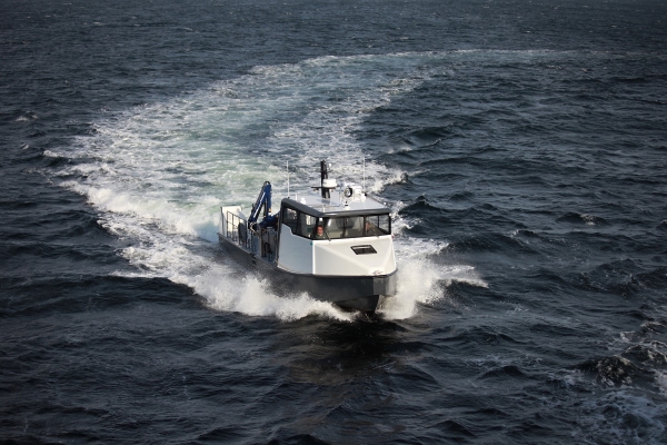 Specjalistyczna łódź na farmy rybne od Tuco Marine