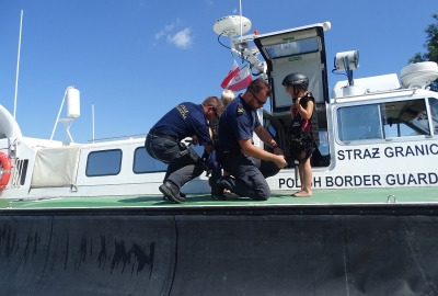 SG-411 w ramach akcji 