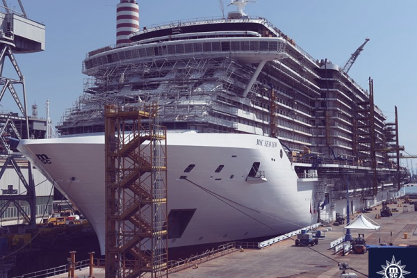 Wydokowano MSC Seaview [VIDEO]